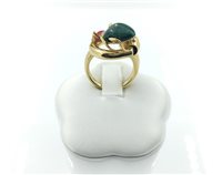Ringe Gucci Dame in Gelbgold Diamante GUCCI-ANELLO-CARABEO